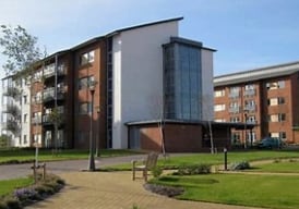 The multi storey nursing home building