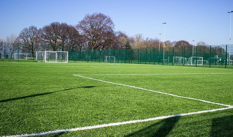 One of the completed 3G pitches